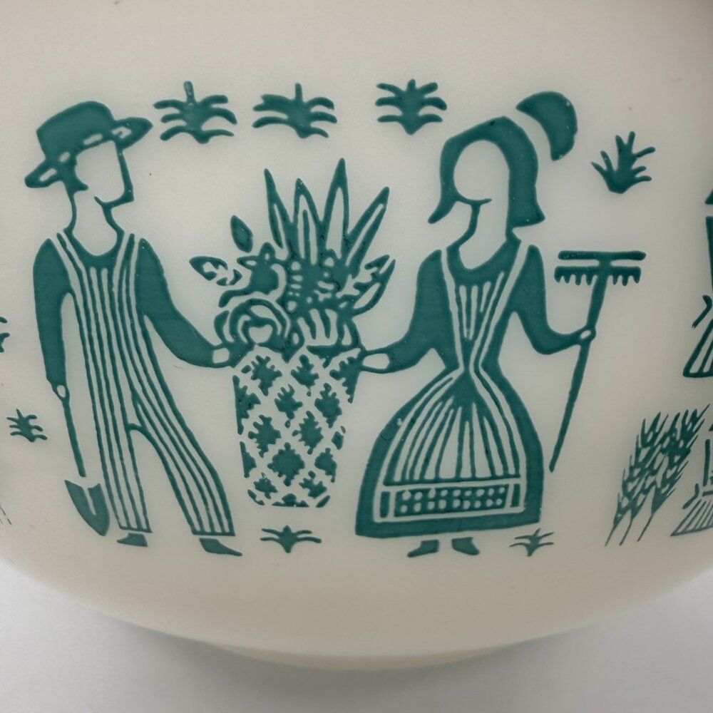 Vintage Pyrex Amish Butter Print 403 Bowl - Picture 4 of 8